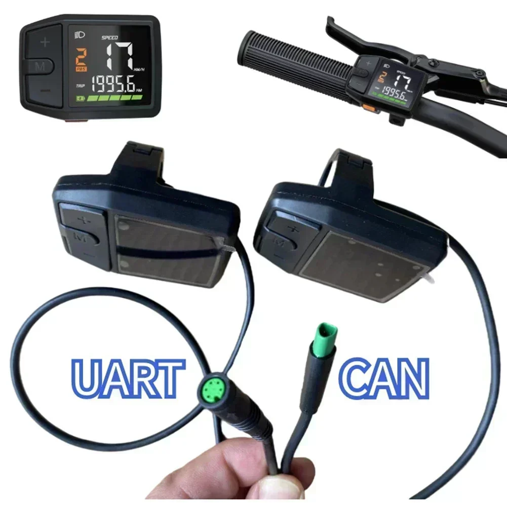 

Дисплей для электровелосипеда, дисплей протокола UART/CAN для Bafang M500 BBS01 02, HD-двигатель DZ41, счетчик для электрического велосипеда, дисплей для электронного велосипеда