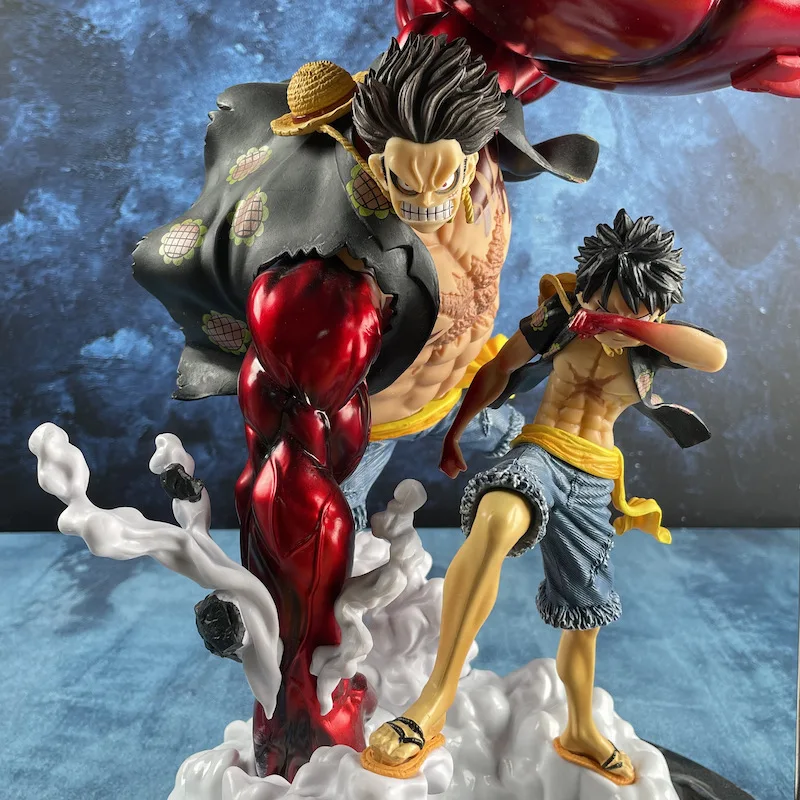 One Piece Monkey D. Luffy Four Emperors Four Gear Mode Dandai Statue Figure About 51cm  Holiday Gifts  Ornaments Statues Desktop