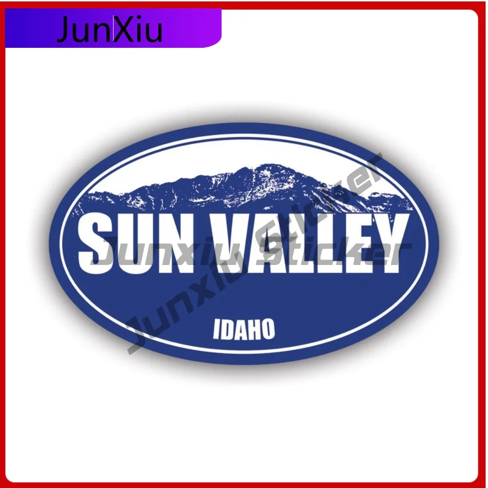 

Oval Sun Valley Scratch Resistant Weather Resistant Classic For Bumper Truck Motorcycle Easy Apply Self Adhesive Accessories