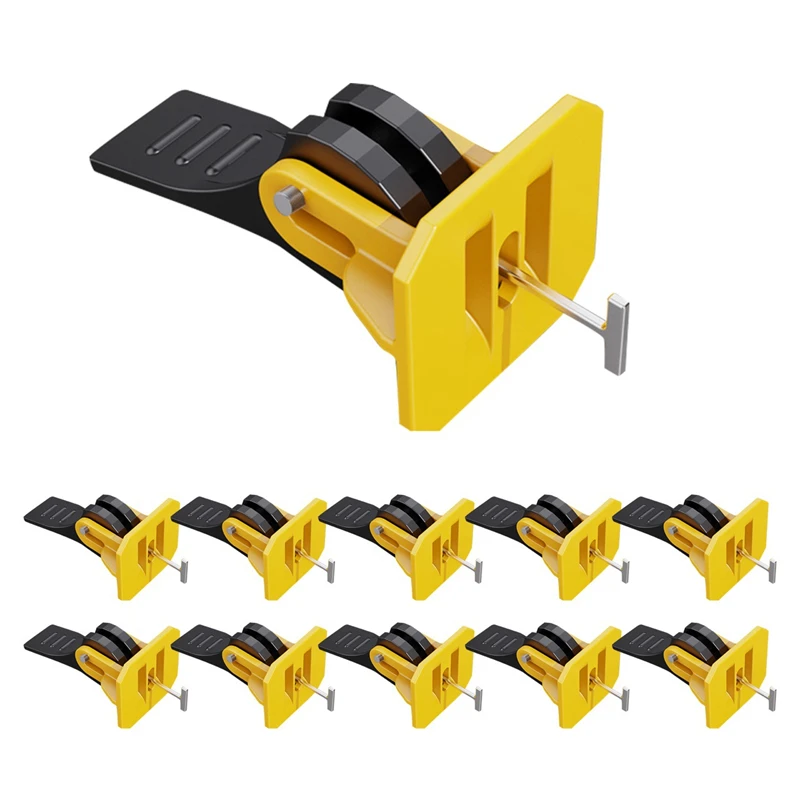 50Pcs Tile Leveler Adjuster Construction Tools 1.5mm Plastic Spacers Positioning Artifact Leveler Locator Flooring Wall Parts