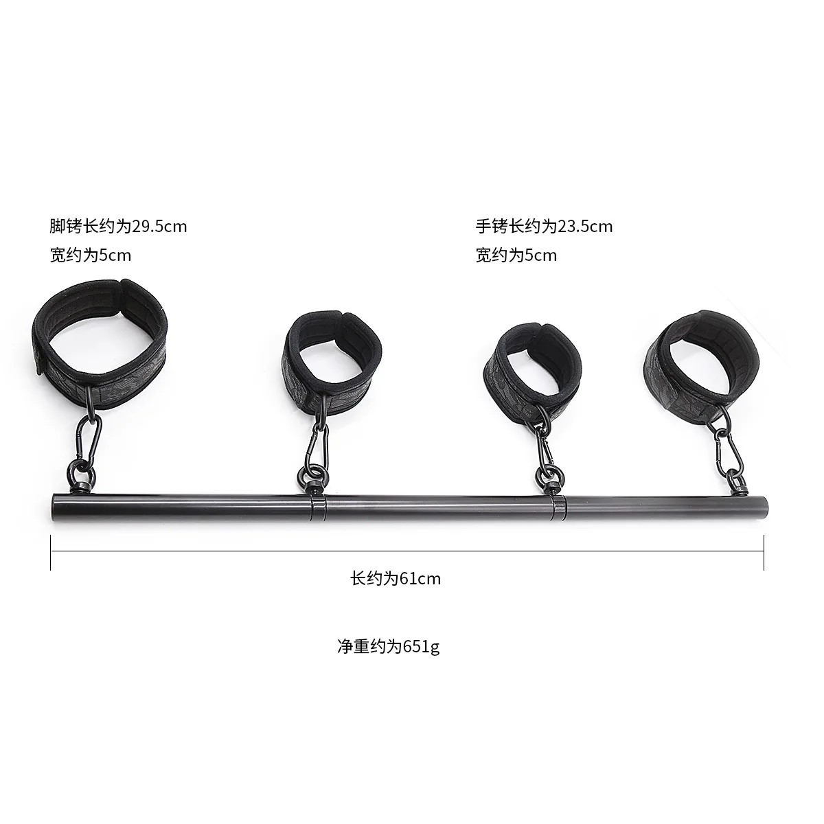 Adult Handcuff Sex Toy BDSM Hand Restraint Cuffs SM Women Couple Sex Toy Adult Erotic Games Sextoy Bed Restraint Sex Accessroies view 2