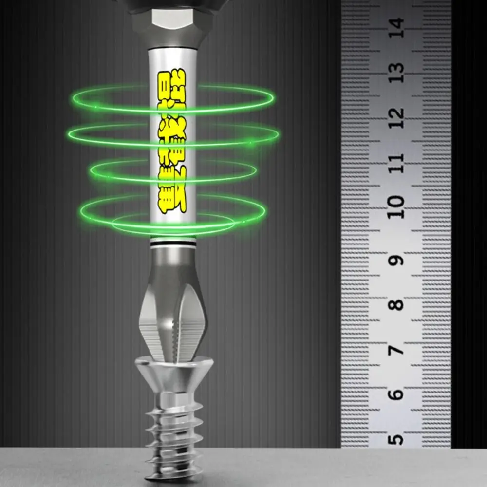 

D2 Non-slip Magnetic Batch Head Impact Resistant Anti-Slip Cross Head Bit WaterProof High Hardness Electric Screwdriver Bit