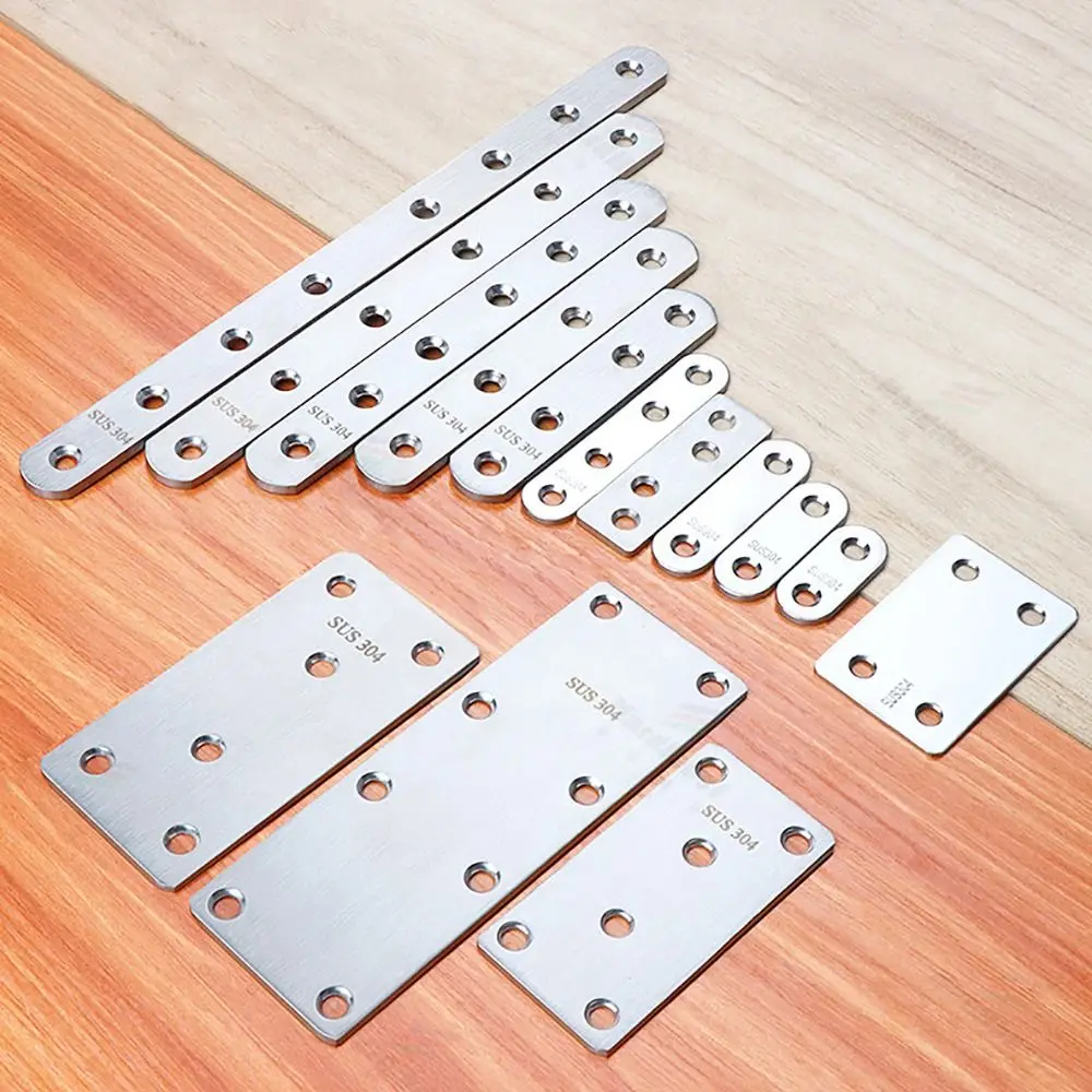 SUS304 Stainless Steel 90 Degree Corner Brace Joint Bracket Cabinet Screens Wall Shelf Support Bracket Furniture Fastener