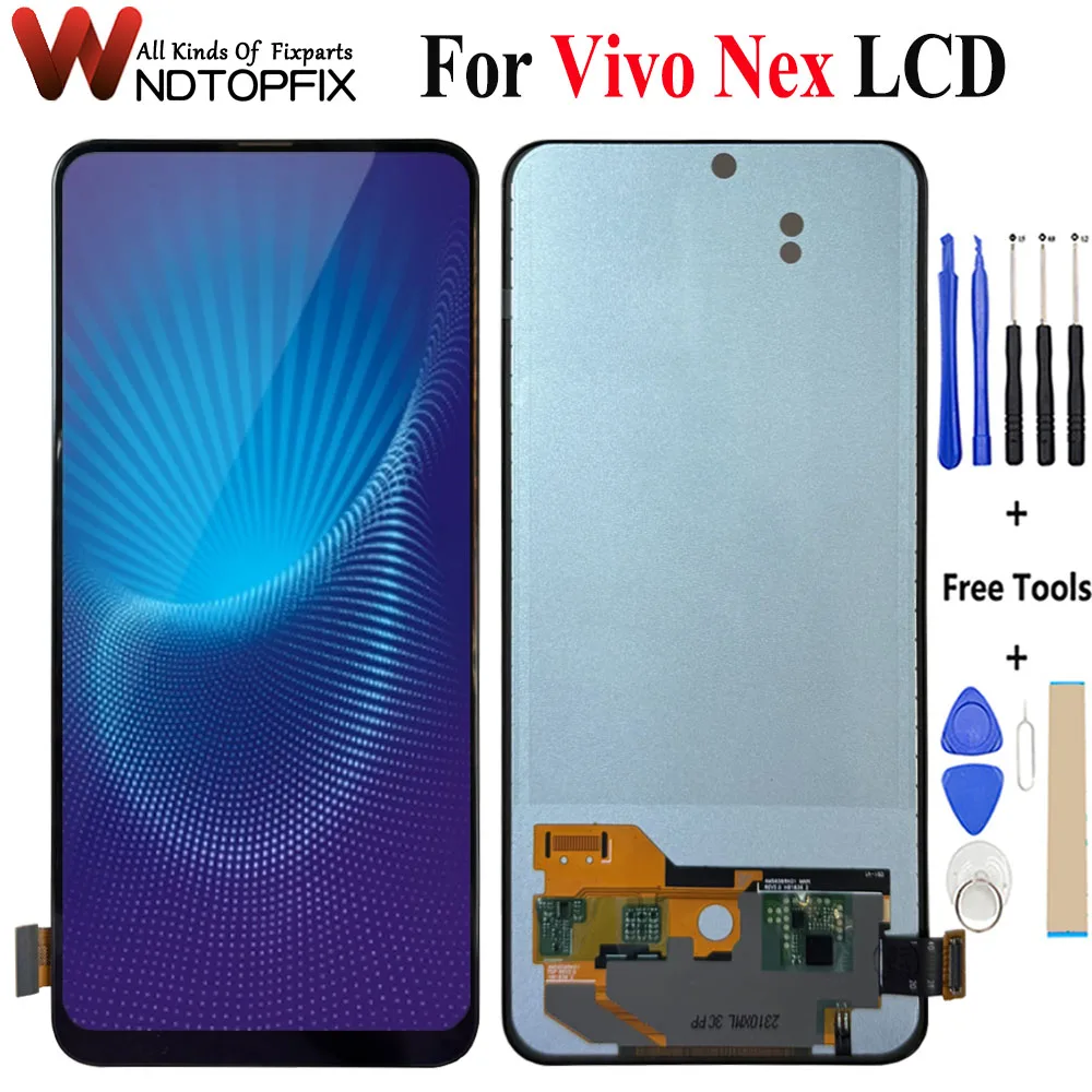 

TFT Quality LCD 6.59" For VIVO Nex LCD Display Screen Touch Digitizer Assembly For Vivo Nex Display Repacement Parts