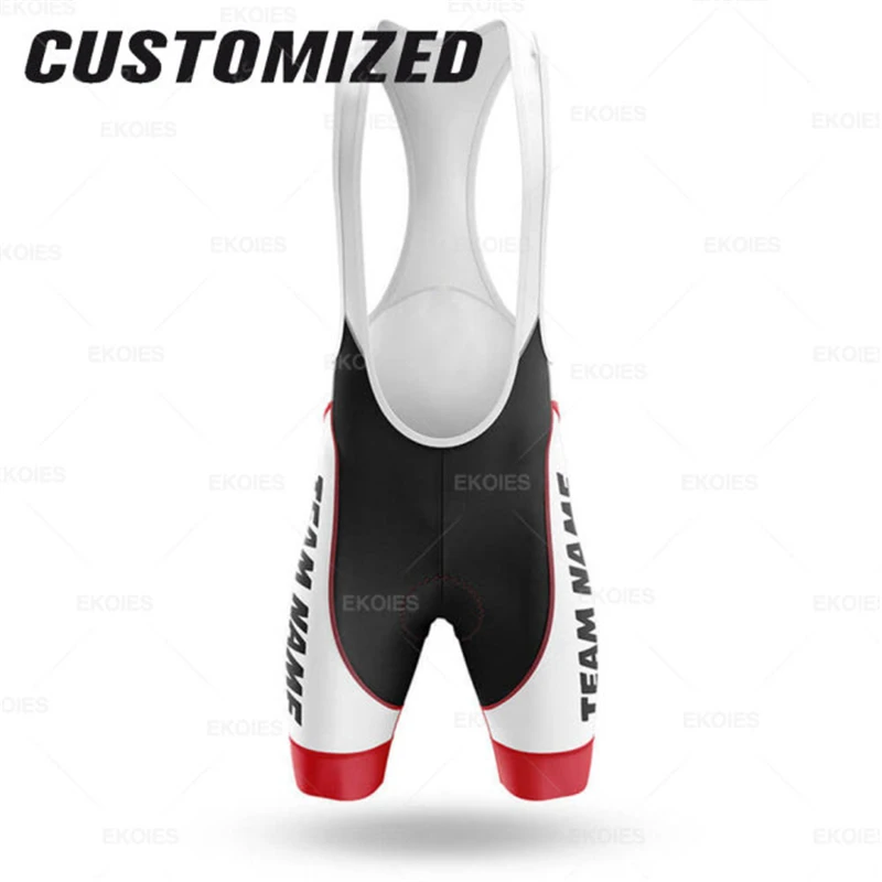 Personalized Customized Team Bike Uniform Four Summer Racing Road Bike Cycling Clothing Maillot Ciclismo Hombre DIY Team Name