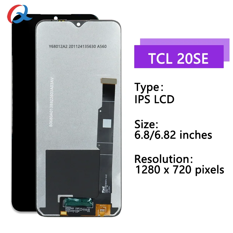 Mobile Phone Lcds For TCL 20 se lcd Pantalla for TCL 20 SE screen replacement For TCL 20SE display