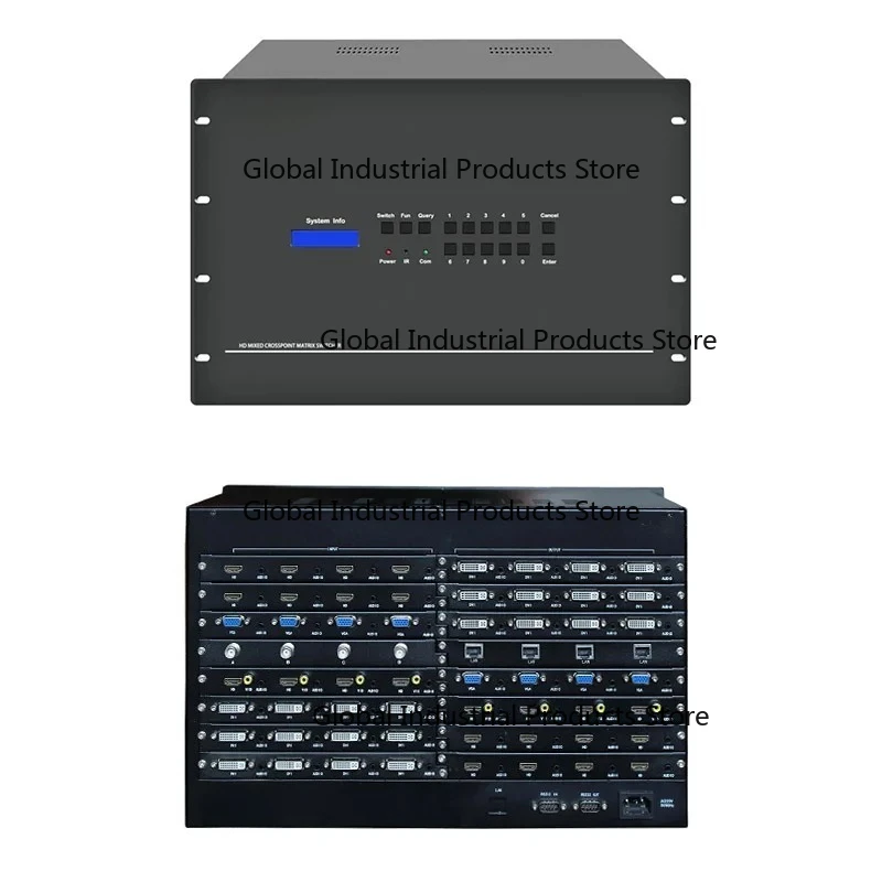 

16x16 4K Video Matrix Switcher Modular HD Hybrid Seamless Wall Display Switch for Video Wall Control Systems
