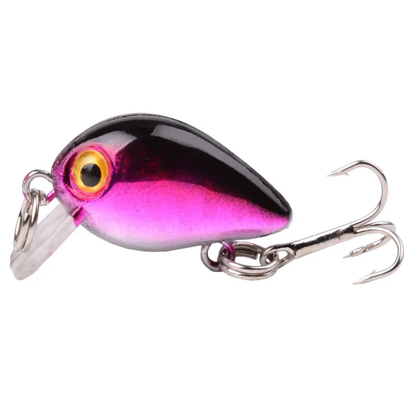 ZWICKE 3cm/1.6g Plastic Simulation Fishing Bait Mini Rock Chubby Lure Hard Bait Artificial Bait Floating Fishing Lure Bass Pesca