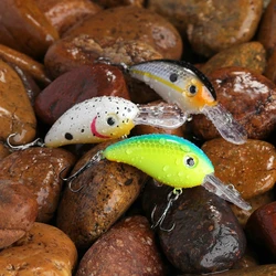WALK FISH Mini Crankbaits Floating Fishing Lures 43MM 5G Artificial Hard Bait Wobbler Topwater Bass Pike Perch Trolling Tackle
