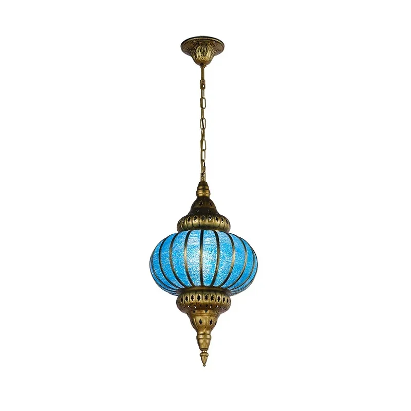 Southeast Asian Thai Creative Chandelier Man Coffee Moroccan Bar Restaurant Corridor Deck Internet Cafe Colorful Retro Light