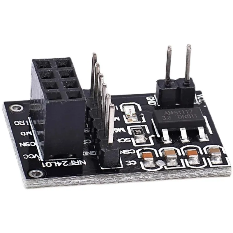 Scheda adattatore modulo wireless 3,3 V che supporta robot per auto con utilizzo modulo wireless 24L01