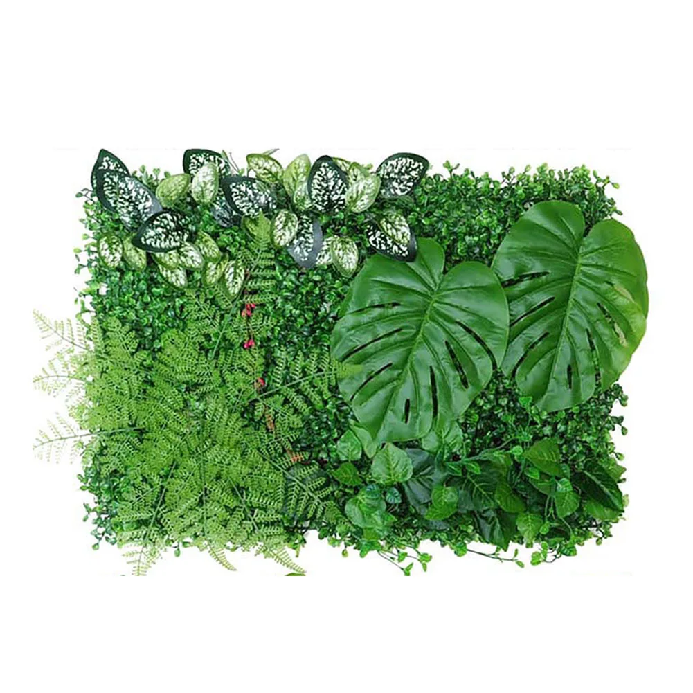 Simulated plant wall decoration practical and beautiful suitable for home and cafe easy to clean 40 x 60cm size