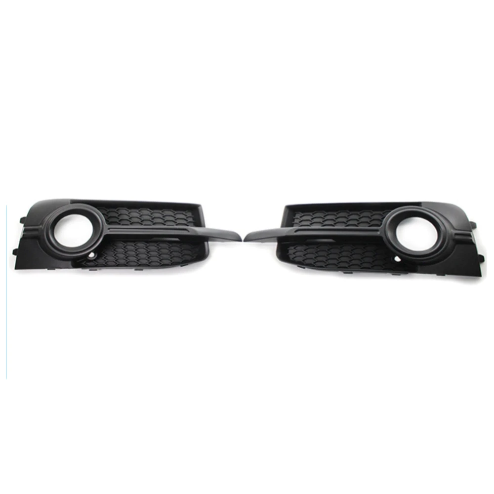 8X0807682B Front Bumper Fog Light Grill Honeycomb Mesh Fog Light Lamp Cover for Audi A1 S-Line 2010-2014