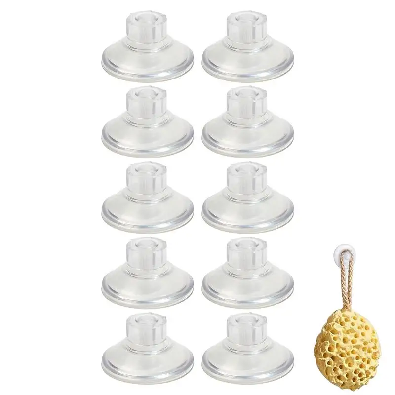 Suction Pads Caravan Limpets 10pcs Suction Cups Clear Van Side Fix Pads Kit Strong Adhesive Suction Holder For Bathroom Kitchen