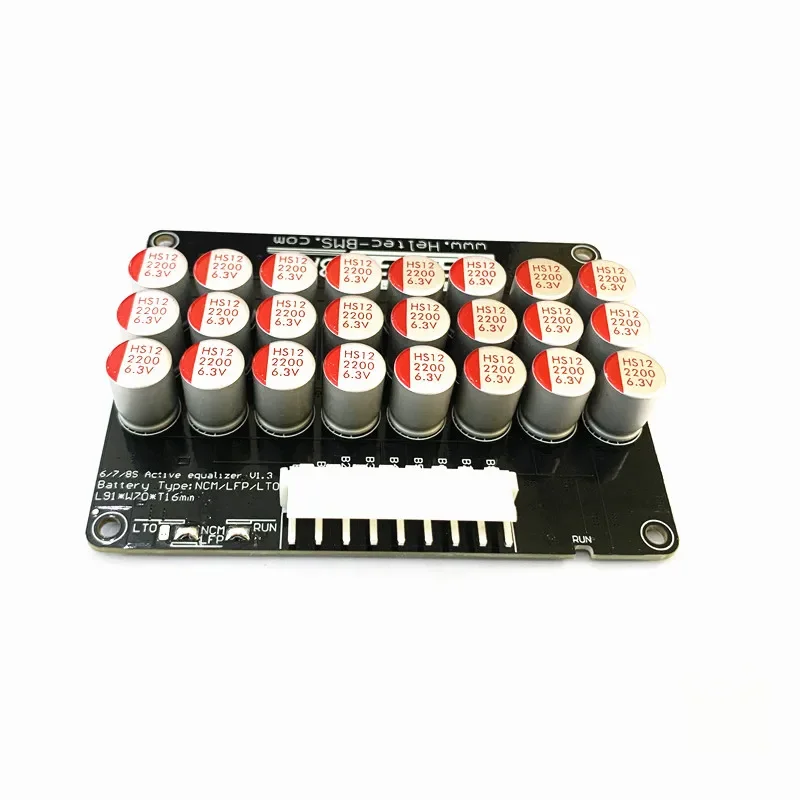 المعادل النشط Heltec: 3S/4S/6S/7S/8S/16S، 5A، لصوت السيارة، بطاريات الليثيوم، متوافقة مع المكثف/LiFePO4