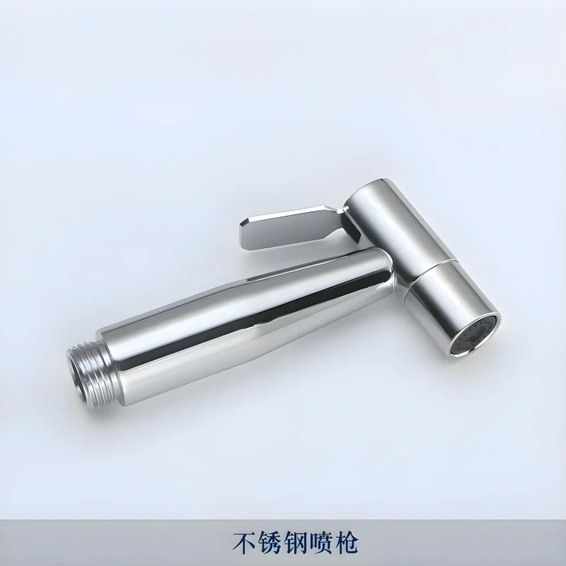 بخاخ بيديت محمول من الفولاذ المقاوم للصدأ، لمسة نهائية حديثة من الكروم، ضمان لمدة 3 سنوات، ملحقات مرحاض الحمام #4