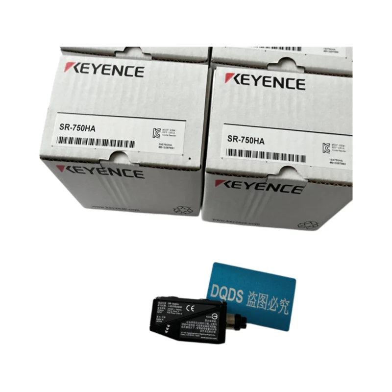 KEYENCE SR-750HA Small 2D Code Reader with High Resolution Suitable for Narrow Installation Spaces and High Reflective Scenes