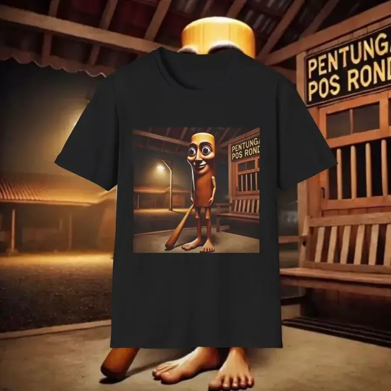 Tung Sahur Italian Brainrot Meme Softstyle T-Shirt-Oberteil