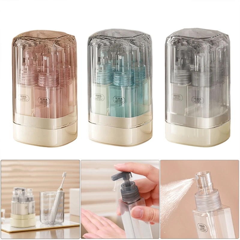 

4 in 1 Travel Container Travel Bottles Bottle Cosmetic Bottles for Cream