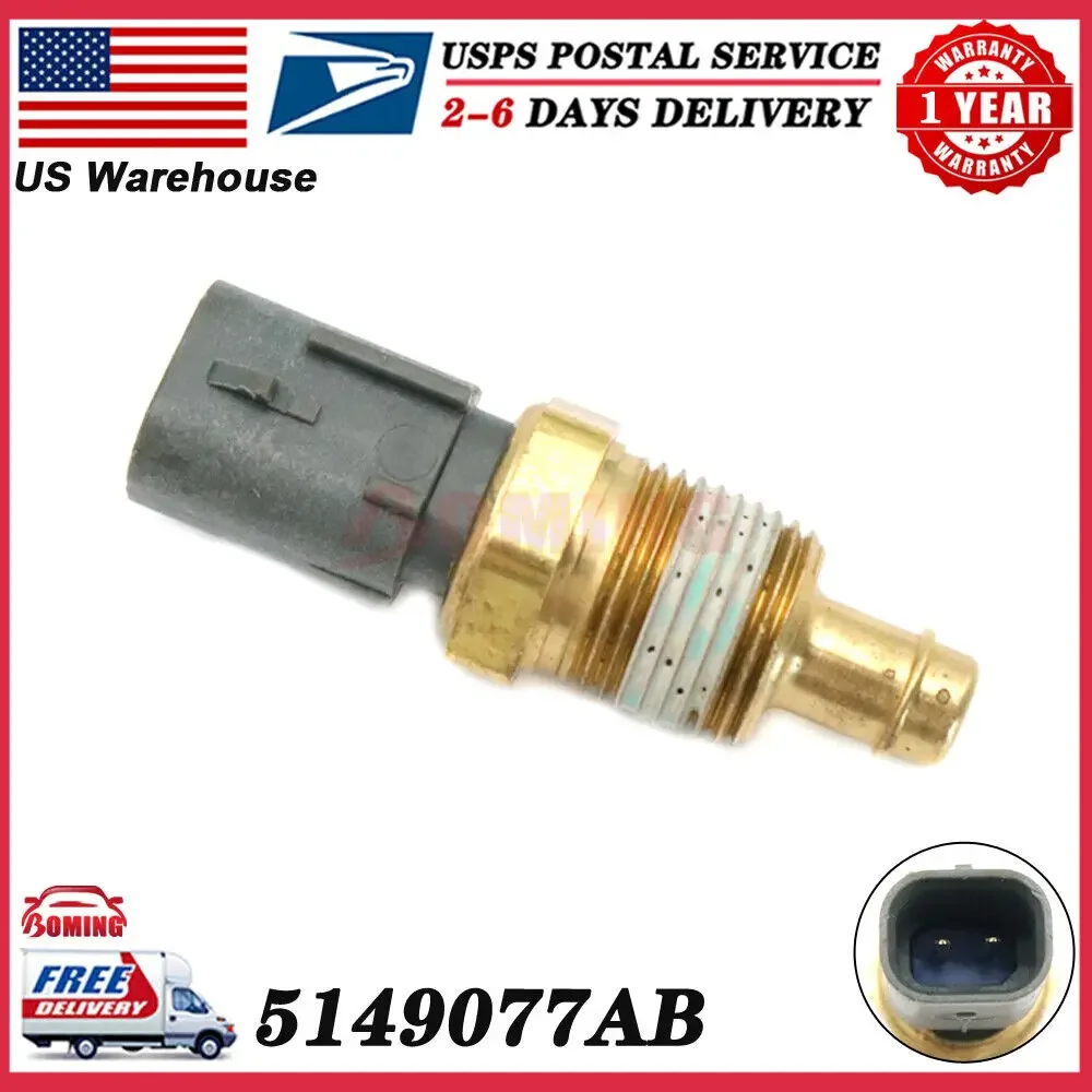 Water Coolant Temperature Sensor 5149077AB For Jeep Cherokee Commander Dodge Avenger Challenger For Chrysler 300 Aspen 5149096AB