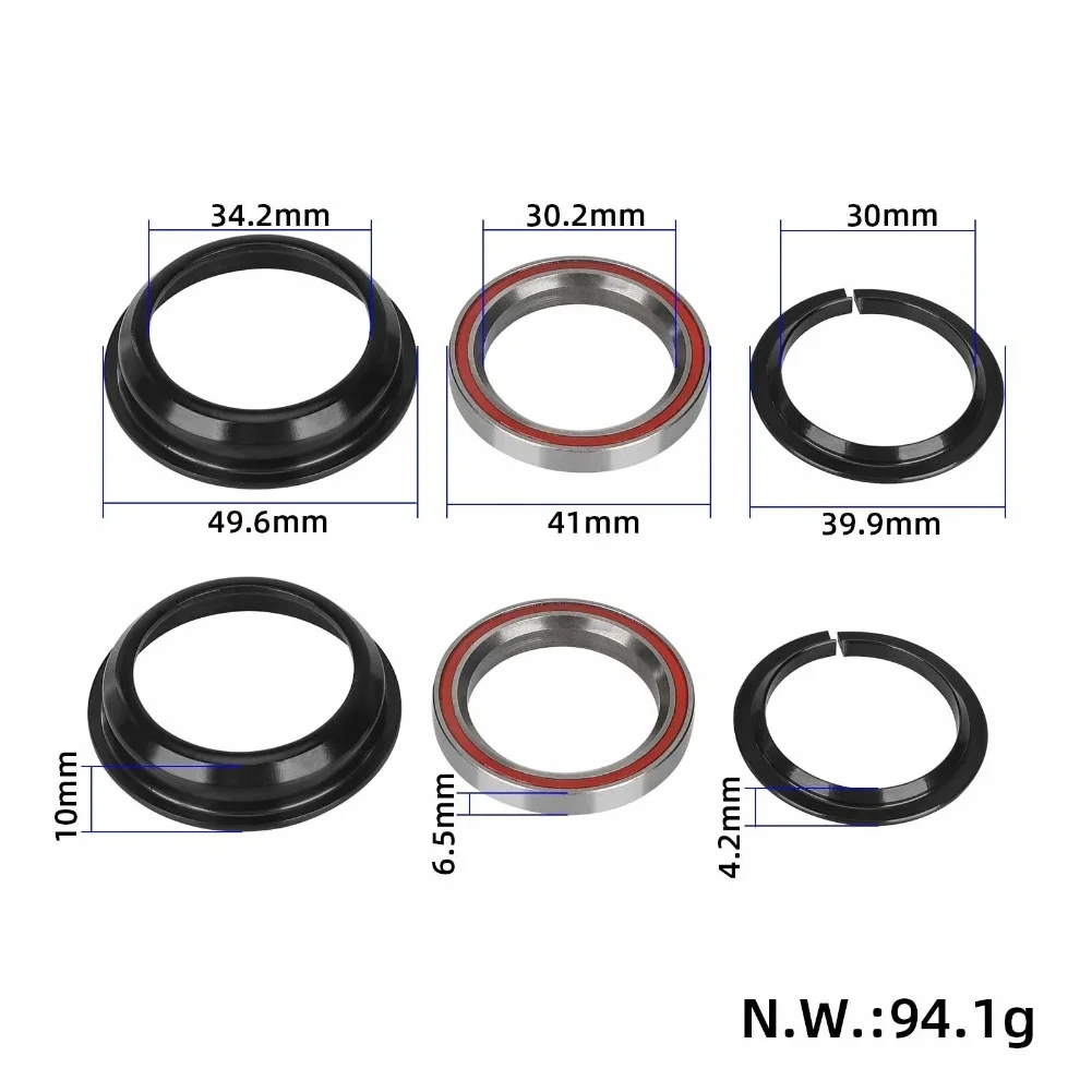 

6-Piece Steering Bearing Kit for Kukirin for G2 Master Electric Scooter Manufactured with ABS and Steel for Performance