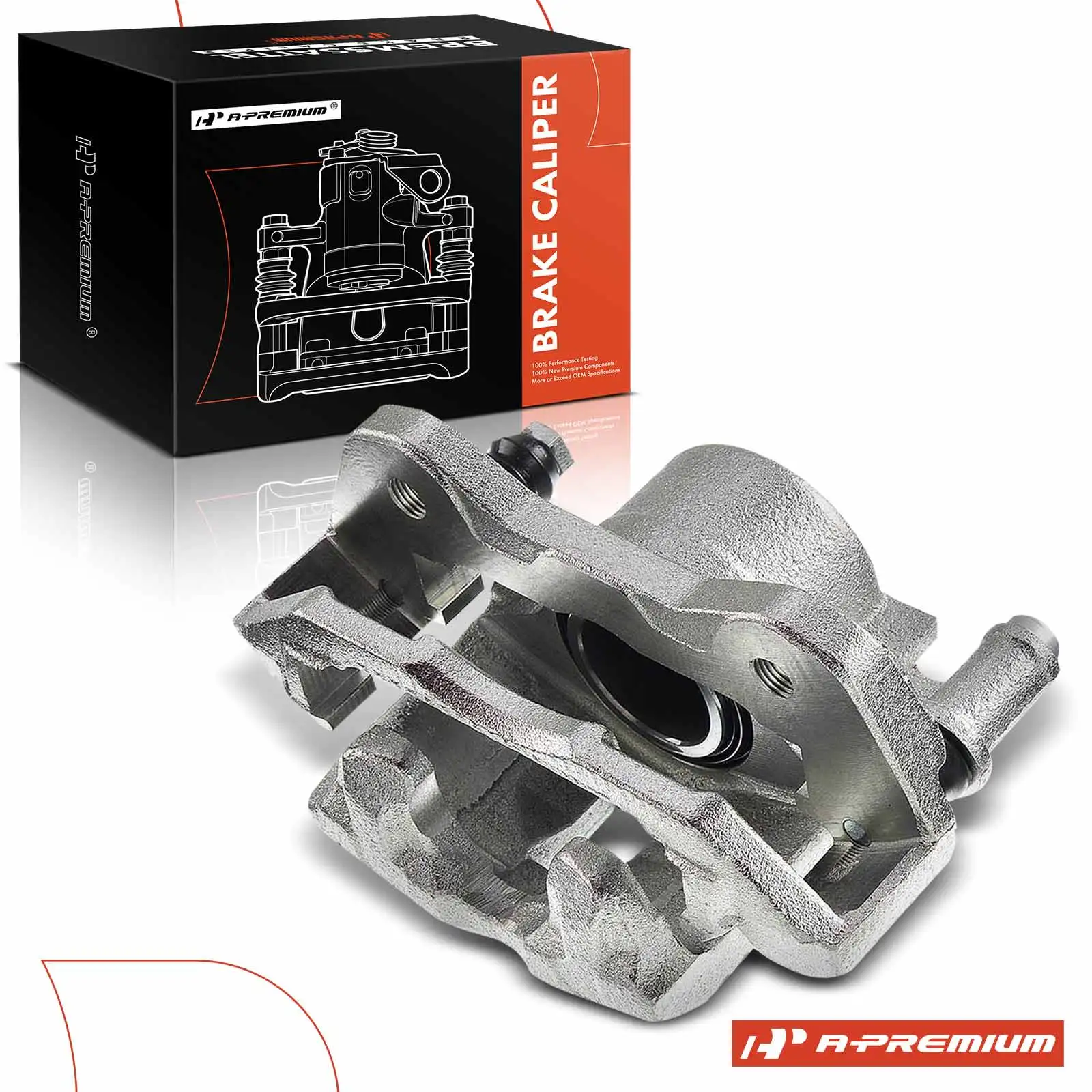 A-Premium Front Left Driver Brake Caliper with Bracket for Isuzu Pickup 1988-1995