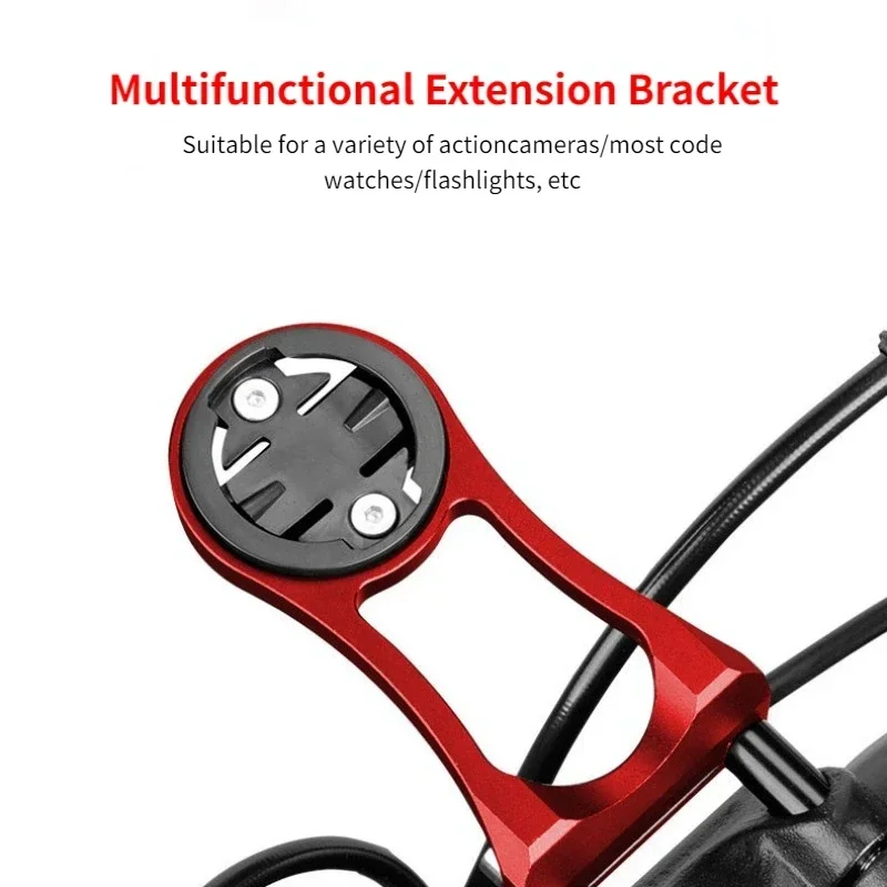 Bike Bracket Code Watch Holder Extender Aluminum Alloy Brackets Extension Seat Mountain Bicycle Accessories Outdoor Sports