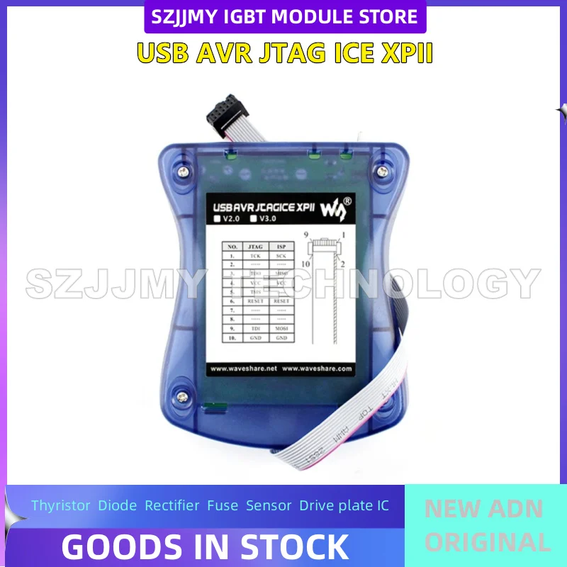 NEW ORIGINAL IN STOCK  USB AVR JTAG ICE XPII compatible with AT JTAGICE mkII mk2 ATJTAGICE2