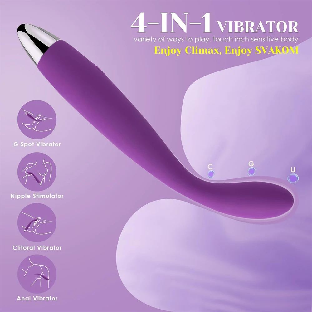 Vibrador de punto G de 8 segundos para orgasmo para mujeres principiantes, vibraciones en forma de dedo, estimulador de clítoris y pezón, Juguetes sexuales para mujeres adultas