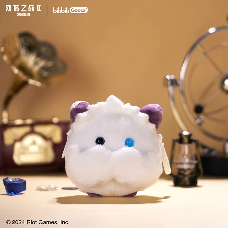 Game LOL Arcane Poro Coin Purse Cosplay Plush Crossbody Bag for Men Women College Gifts