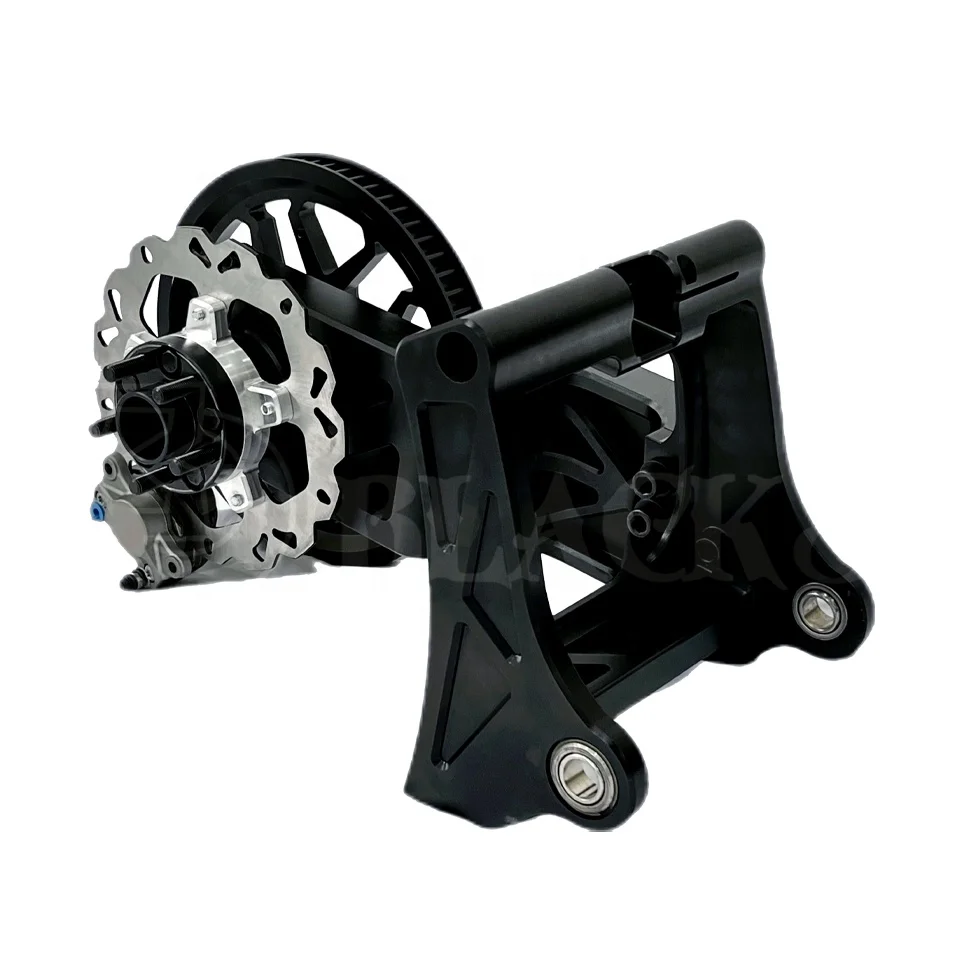 Black3 High-End Rear Suspension Pivot Arm Kit Aluminum Alloy Swingarm Set for Motorcycles Fast Air Motorcycle Body Systems！！