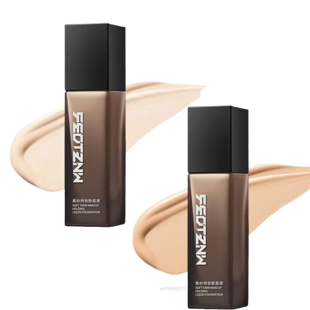 30g base líquida longwear natural branco rosto corretivo hidratante cuidados cobertura completa maquiagem à prova dwaterproof água