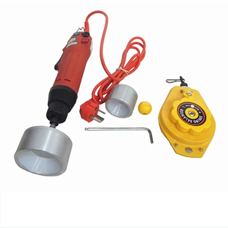 Electric Handheld Lid Tightener Pump-Cap Capping Machine for Metal and Glass Food Cans and Bottles for Screw Caps