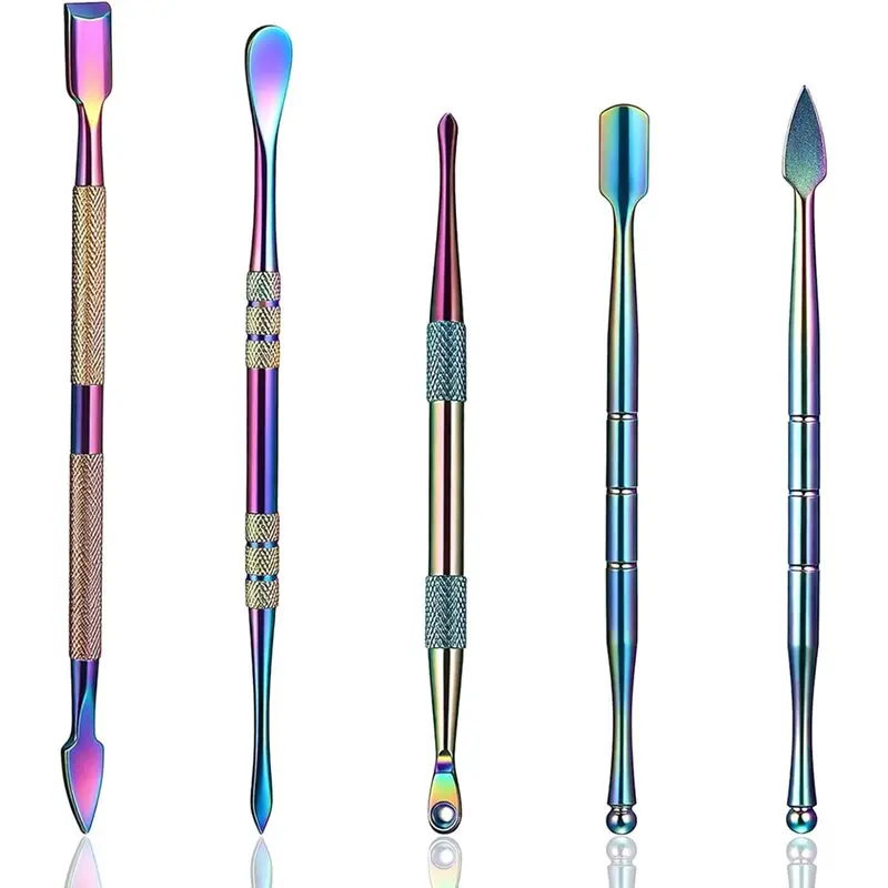 

【FLASH DEAL】Stainless Steel For Clay Pottery For Wax Wood Carving Tools 5 Pcs Sculpting Modeling Tool Kit For Clay Carving Sculp