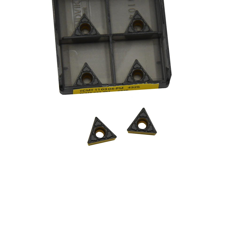 Imagem -04 - Tcmt Cnc Virando Inserir Resistente e Resistente ao Desgaste de Alta Qualidade 10 Pcs Tcmt110304 Pm4325 Pm4425 Pm4415 Tcmt221