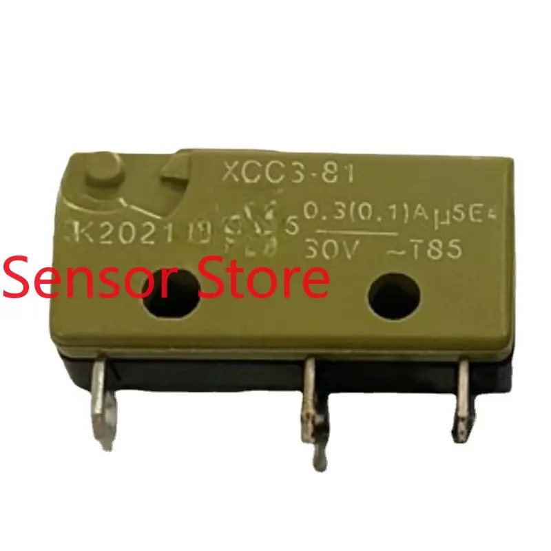 10PCS XCC3-81 Military Microswitch 3-foot Touch Button Current 0.1A T85