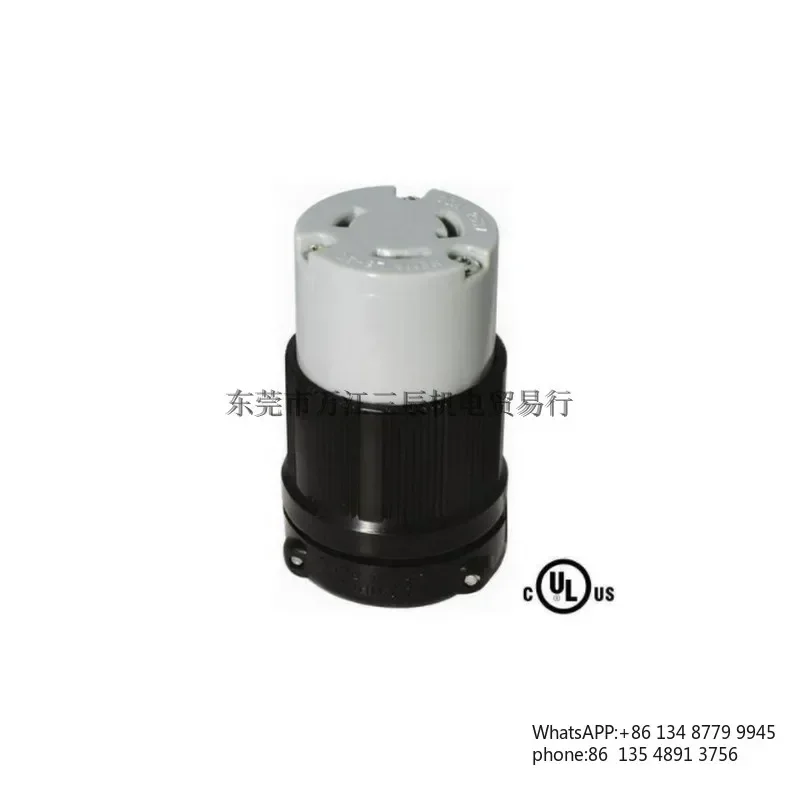 A182 Store NEMA L6-30P Push-up US Standard Plug WJ-833 30A250V3P UL Certified Plug
