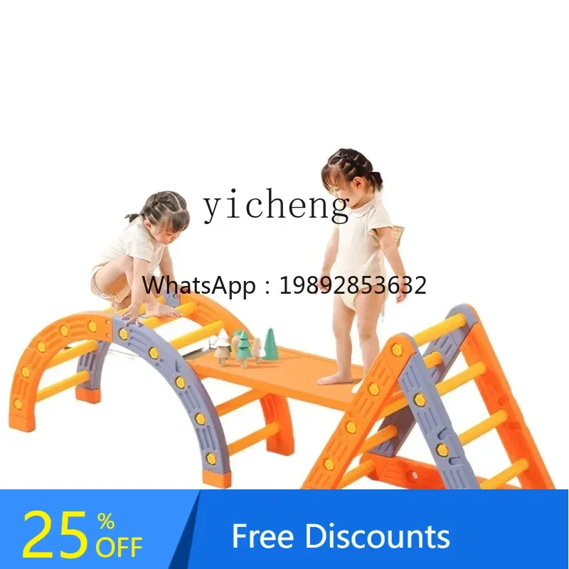 

AF Children's Frame Slide Sensory Training Infant Household Baby Climbing Rack
