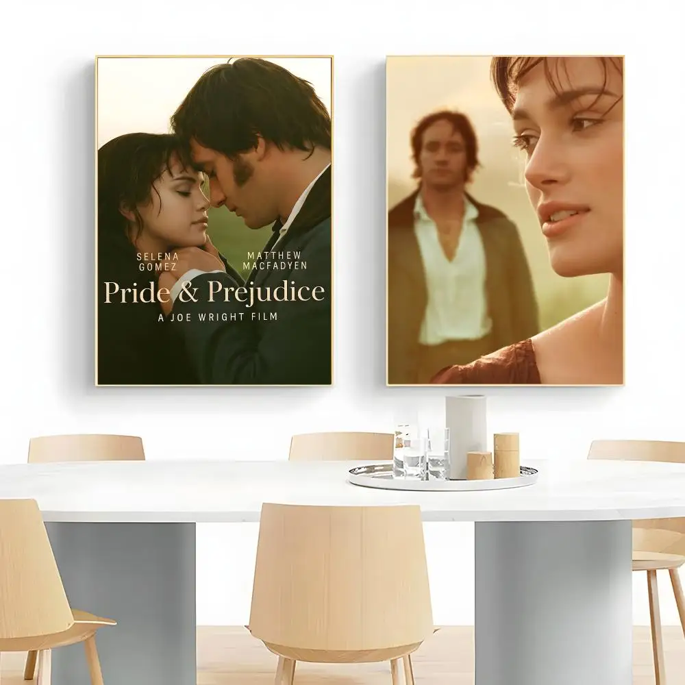 romance novel P-Pride-And-Prejudice Poster Wall Art Print Decorative Mural Home Decor Gift Unframed