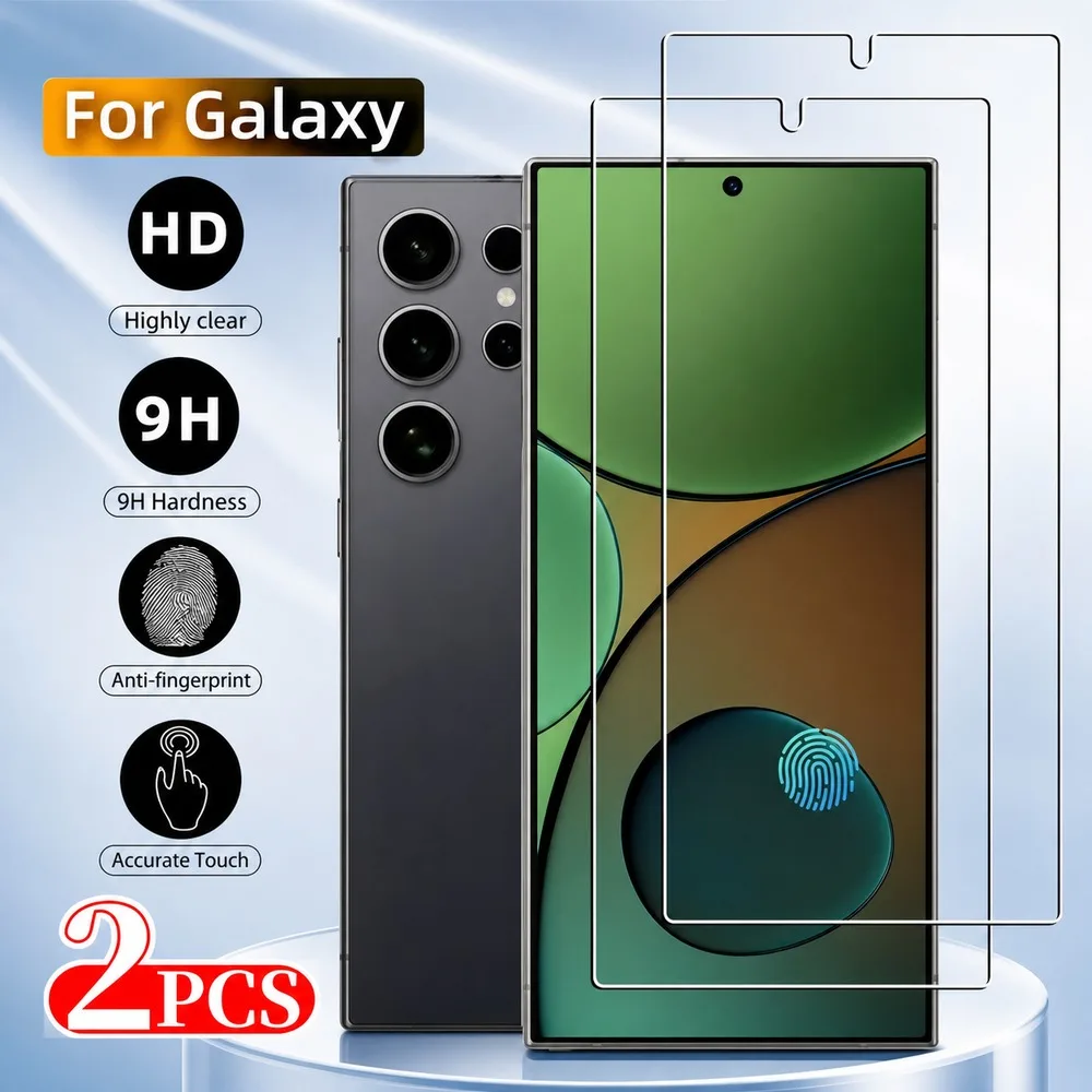 2PCS Tempered Glass For Samsung Galaxy M11 M12 M13 M14 M15 M16 Screen Protector For Samsung Galaxy M17 5G M20 M21 M31 M32 M33 HD