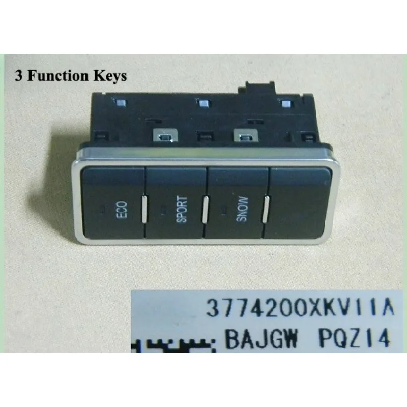 

3774200XKV11A 3774400XKV11A 1 шт. оригинальный небольшой комбинированный переключатель с интеллектуальным электронным управлением, полноприводный привод для Haval H9