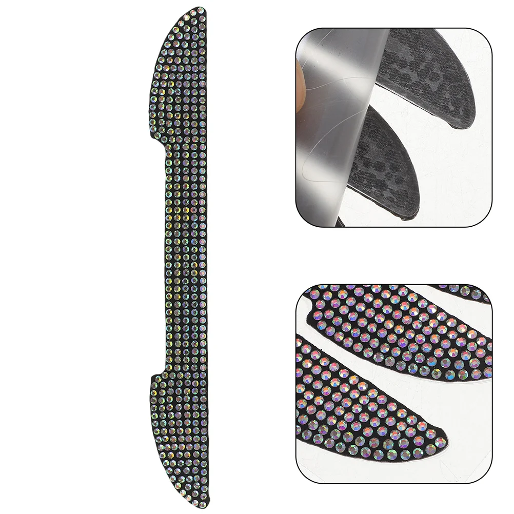 

8Pcs Car Door Guard Cover Protective Anti Collision Scratch Resistant Car Door Handle Protectors Safety Bumper Guard Bling