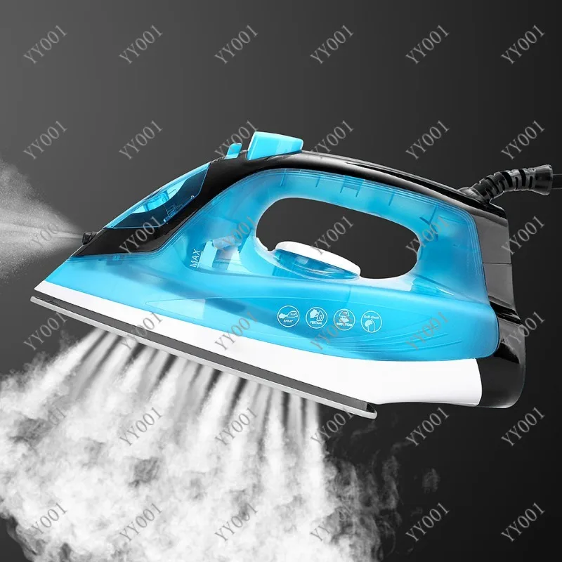 EU Plug 1400W Handheld Steam Iron Ceramic Soleplate Portable Garment Iron for Home Use