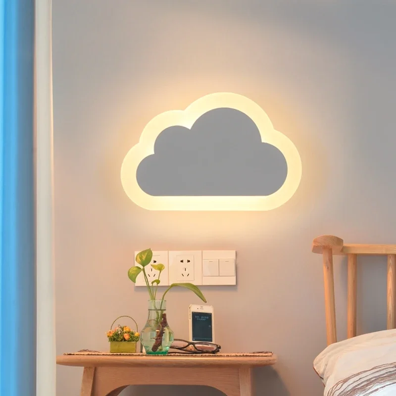 Applique Murale LED en Acrylique pour Chambre d'Enfant, Luminaire Décoratif d'NikModerne, Idéal pour un Salon, une Chambre à Coucher, un Couloir ou une Allée