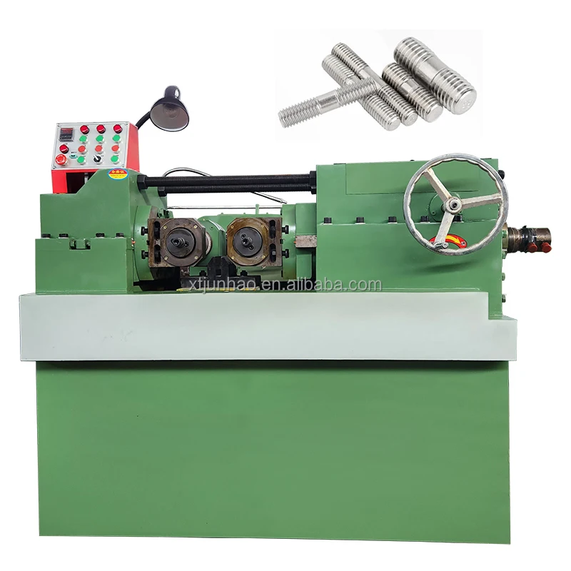 Automatic CNC hydraulic anchor bolt rolling machine two-axis thread rolling machine price