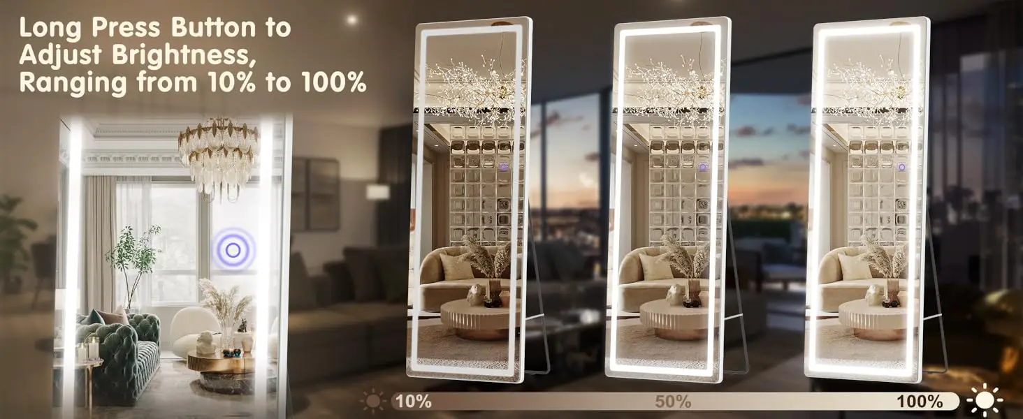 full length mirror with lights led mirror full length full body mirror