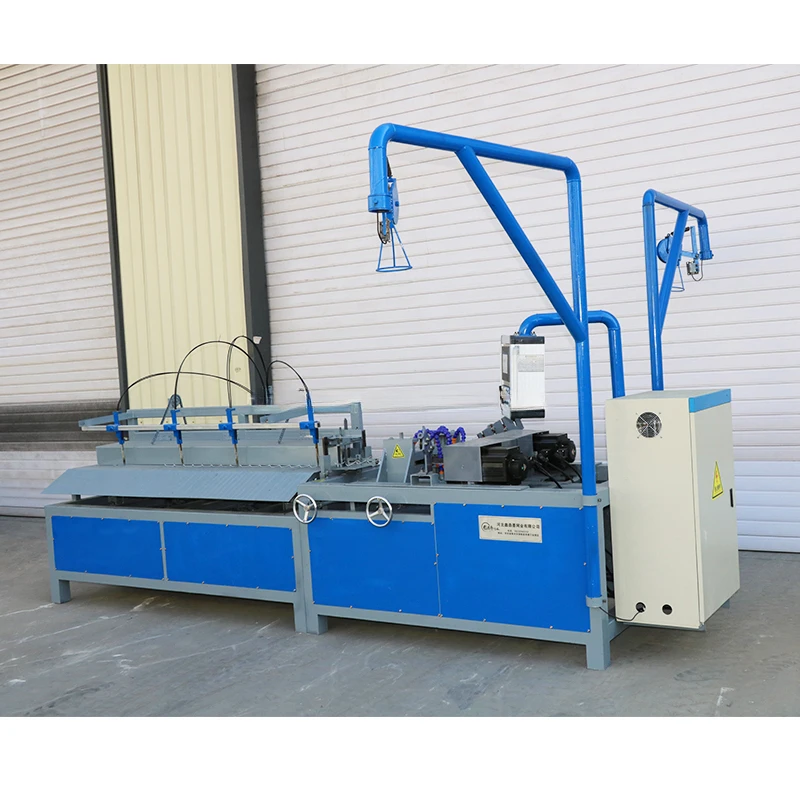 Cheap Fully Automatic Double Wire Chain Link Fencing Machine Metallurgy Machinery In Metal