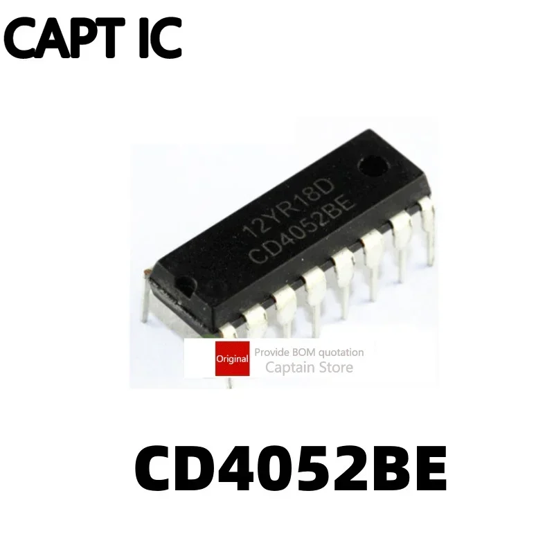 1 шт. HEF4052 CD4052BE DIP-16