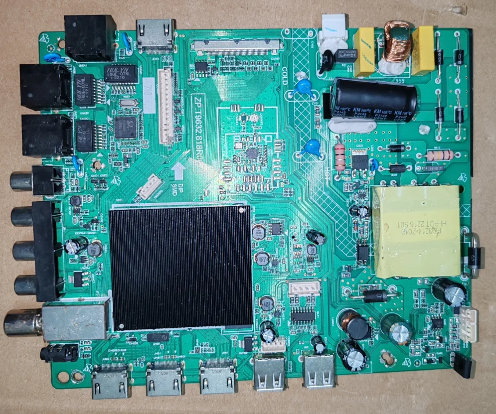 

TP.Z9632.818R00 4k WiFi intelligent network three in one TV motherboard, tested well, physical photo for 55--84V 700MA 45w