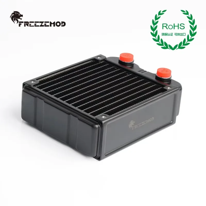 FREEZEMOD computer water cooling double-layer heat sink 45mm thick row independent two-layer ROHS certification. SR-120SL